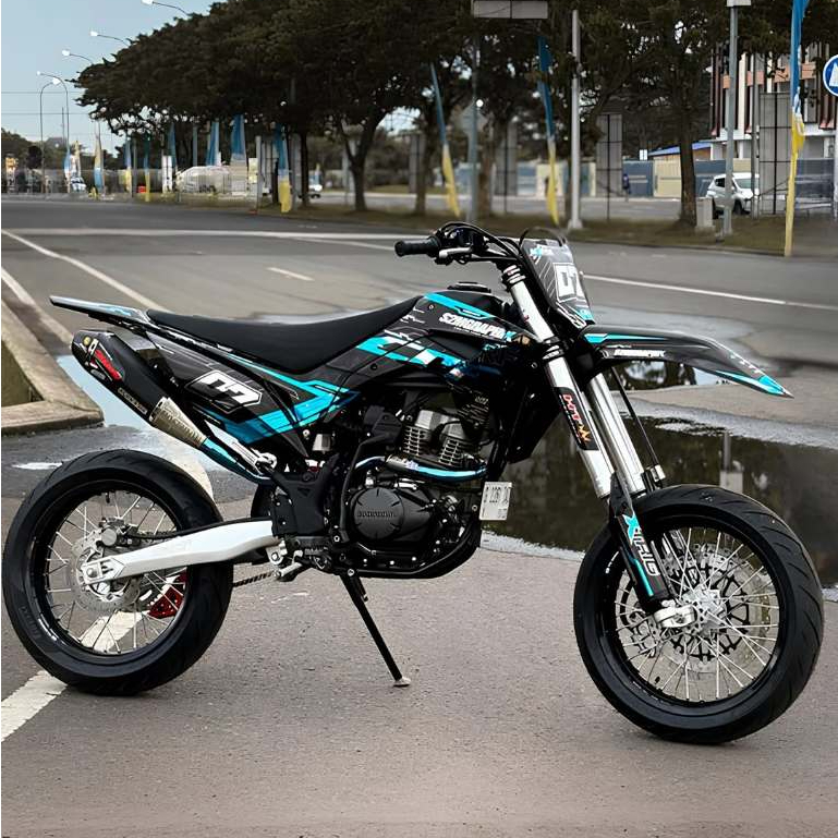 Decal/Stiker crf 150  chrome Full Body CUSHTOM