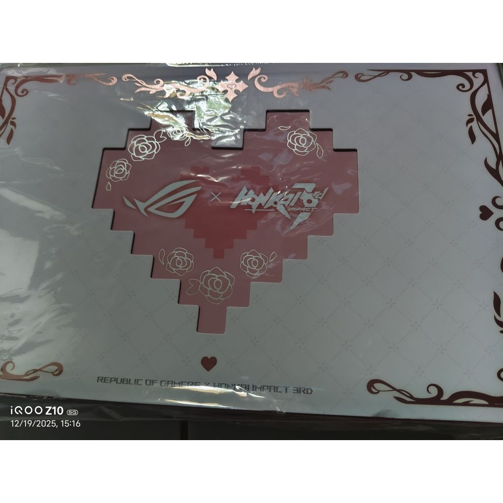 ELYSIA gift box rog X honkai impact 3