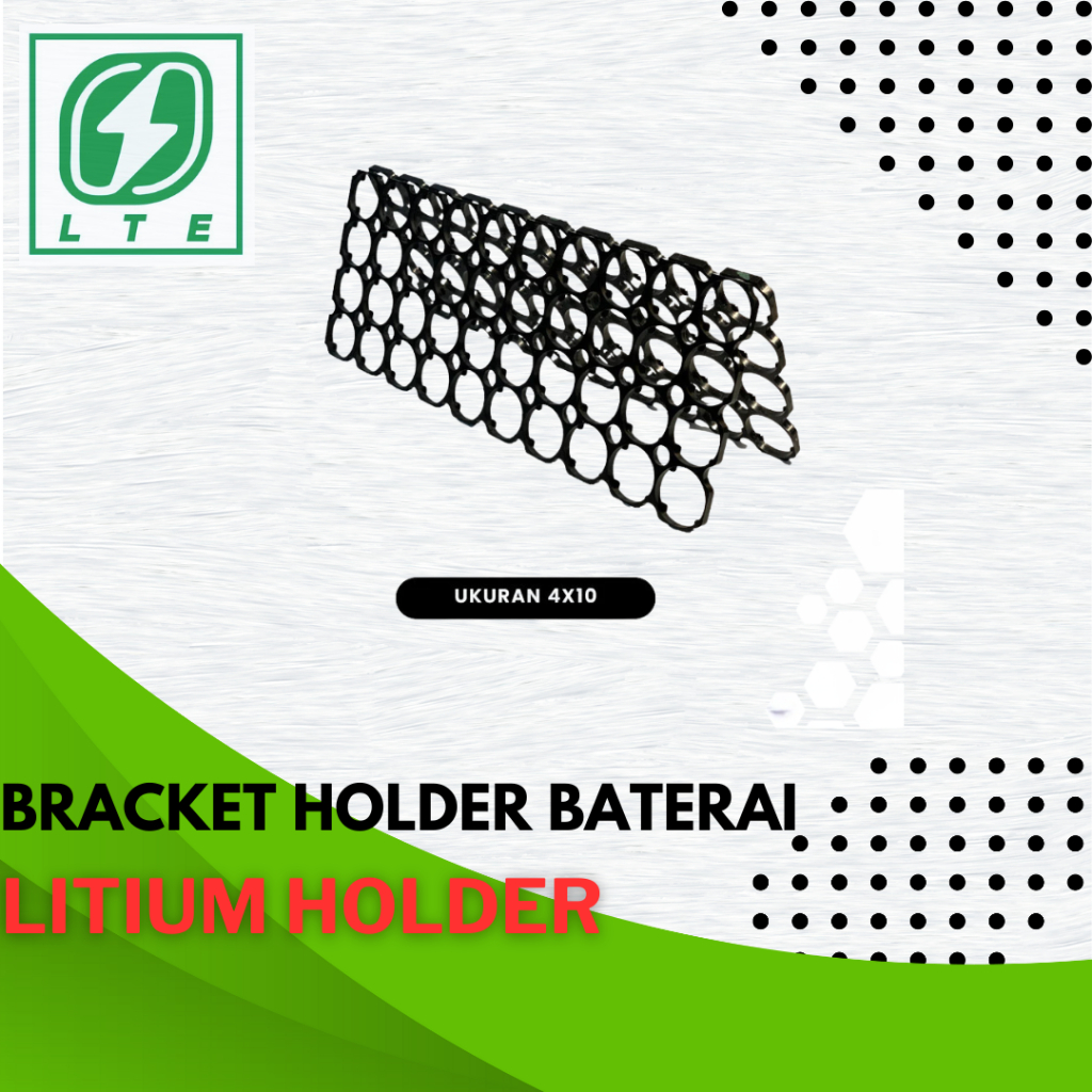 Bracket Holder Battery Baterai Lithium Holder 32140, 32700, 32