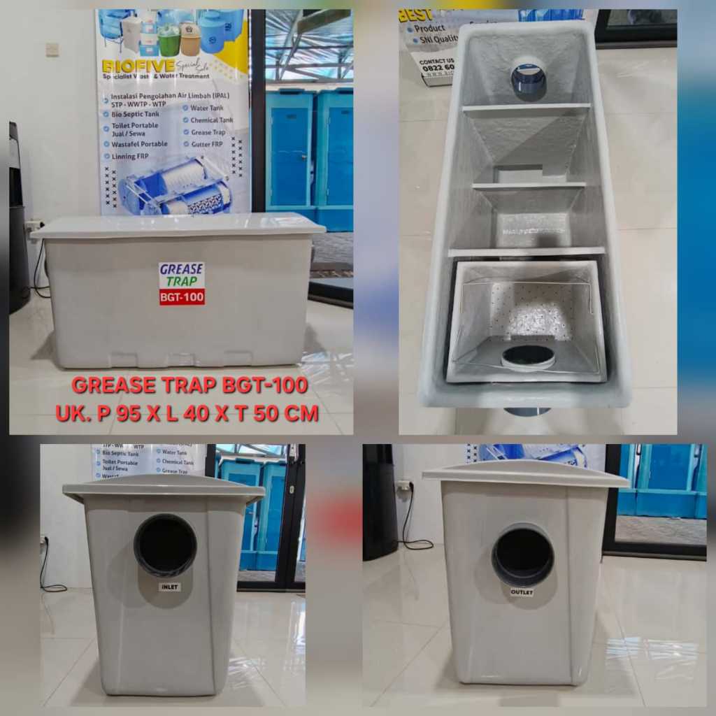 Grease Trap Biofive BGT-100, Grease Trap Restoran, Grease Trap