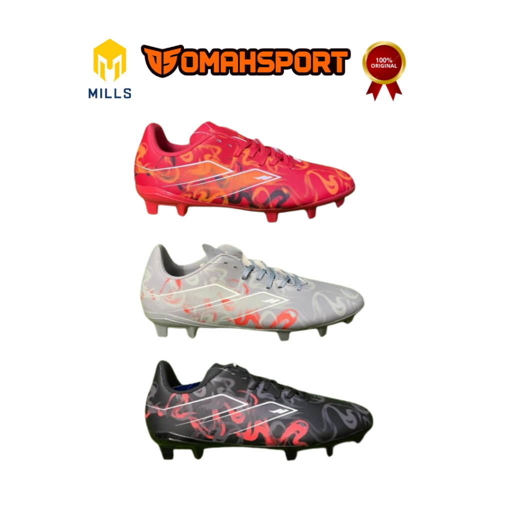 SEPATU BOLA MILLS AURA FG ORIGINAL 100%