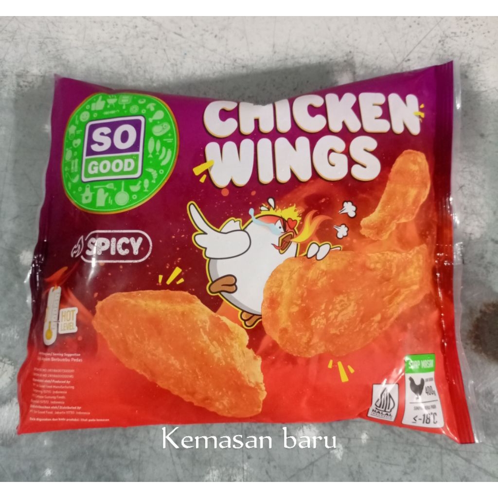 Spicy Chicken Wings So Good 400gr