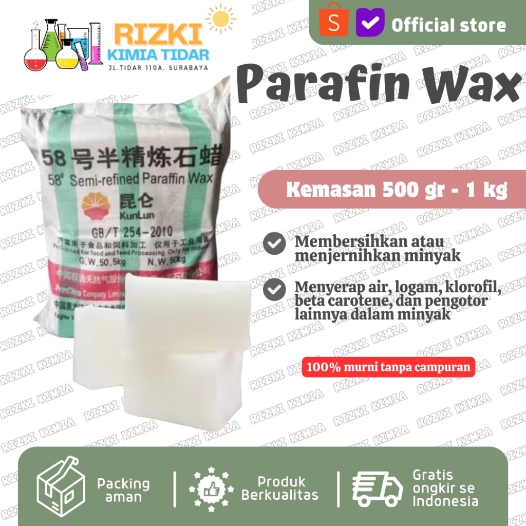Parafin Wax Lilin Candle Wax