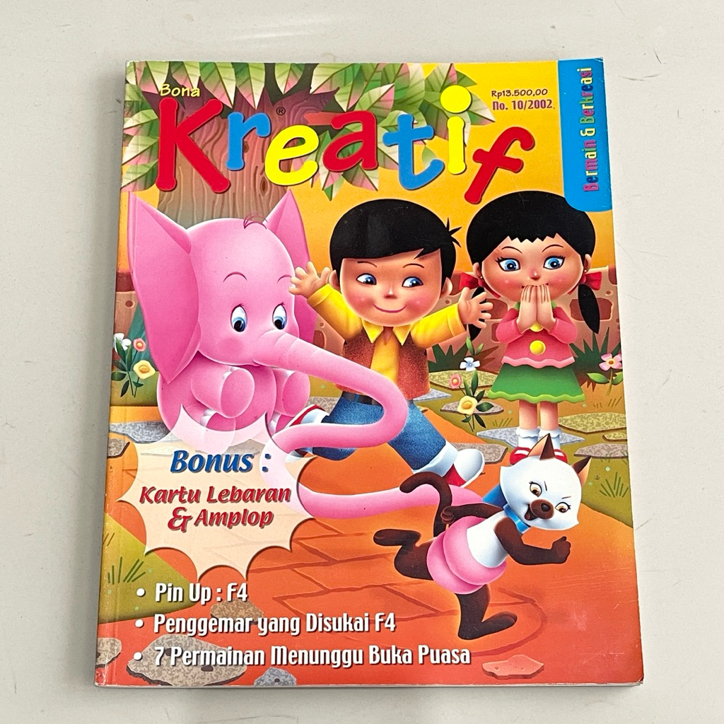 Buku MAJALAH BONA KREATIF Bermain dan Berkreasi