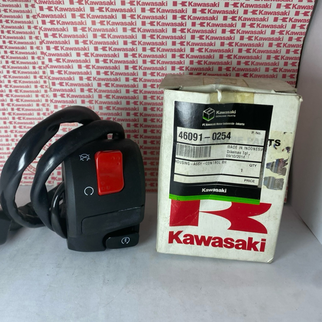 Saklar holder kanan kawasaki athlete facelift, athlete pro