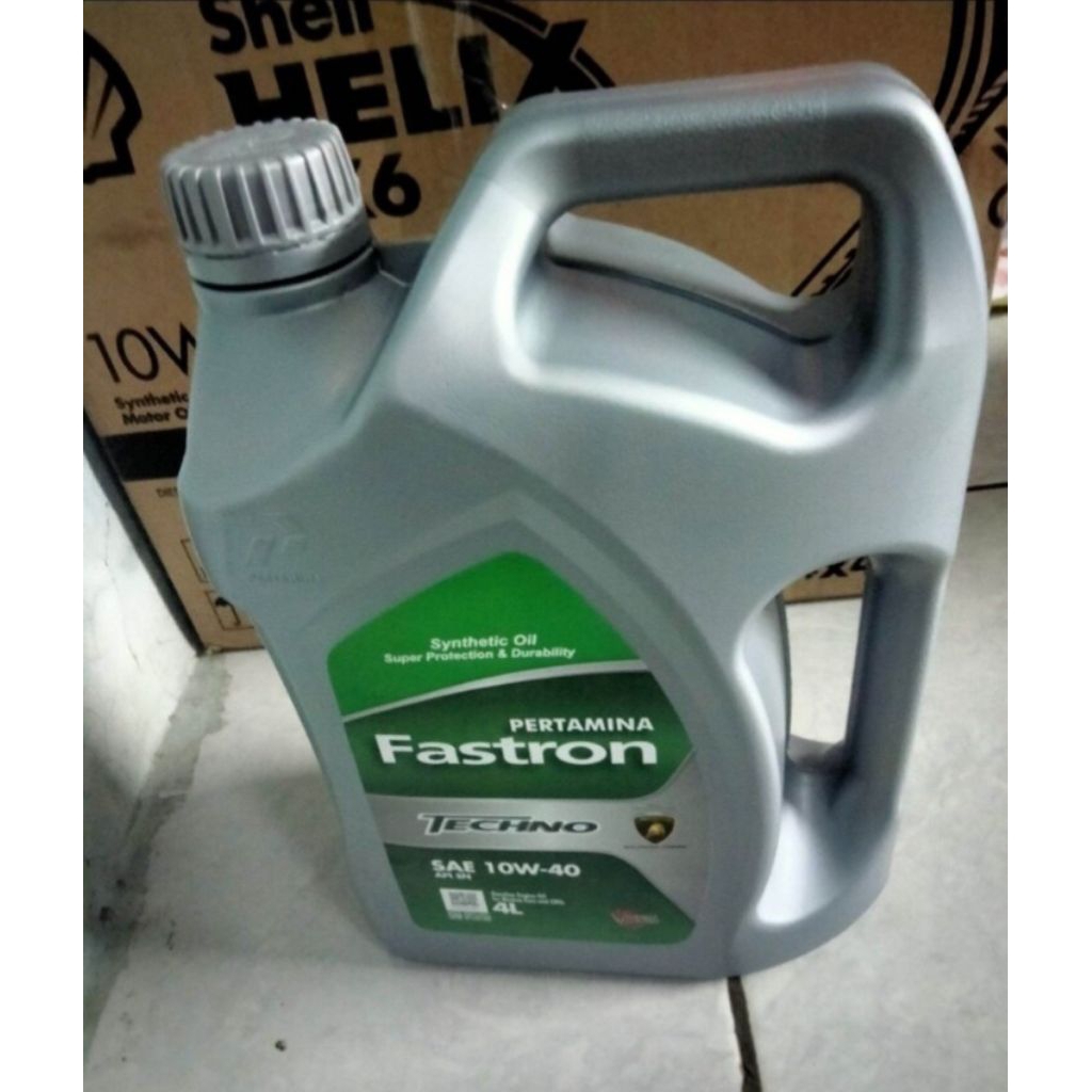 Oli Mesin Mobil Pertamina Fastron techno 10w-40(4L) Original