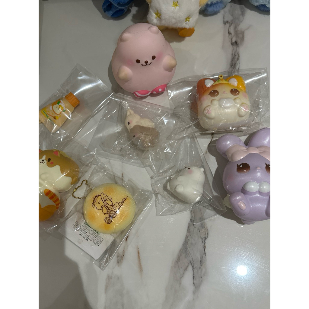 [SQUISHY SALE] ibloom marsmelli snoppybun rabbit as set blind egg chigiri angel cat princess sweet h