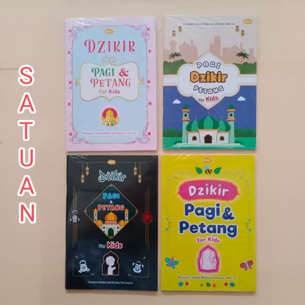 Dzikir Pagi dan Petang Ahlan (Ukuran Besar)