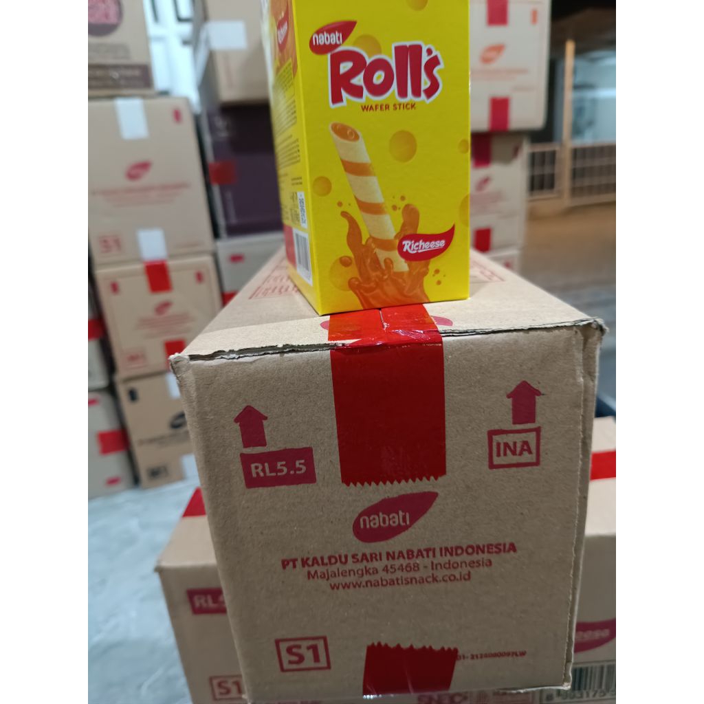 Nabati Rolls - 1 dus isi 6 box