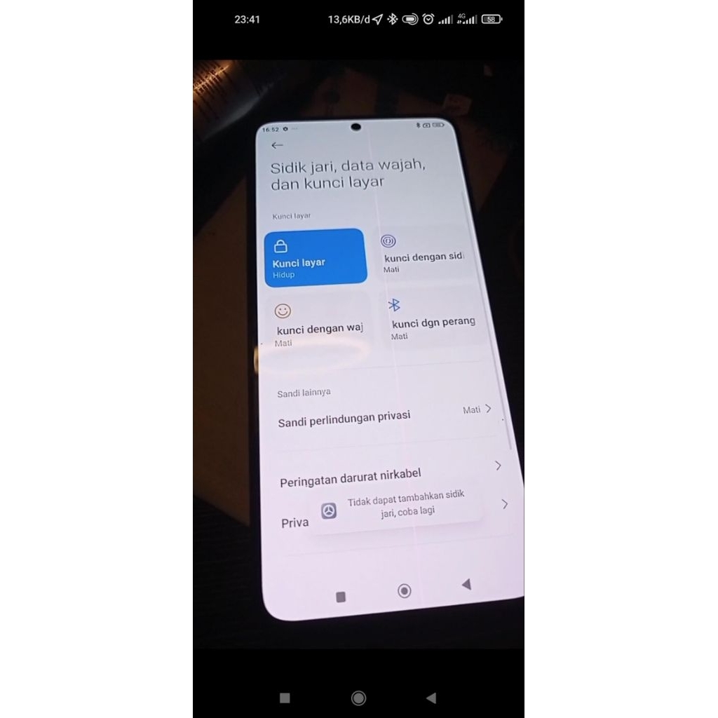 LCD Xiaomi 12T Original Copotan