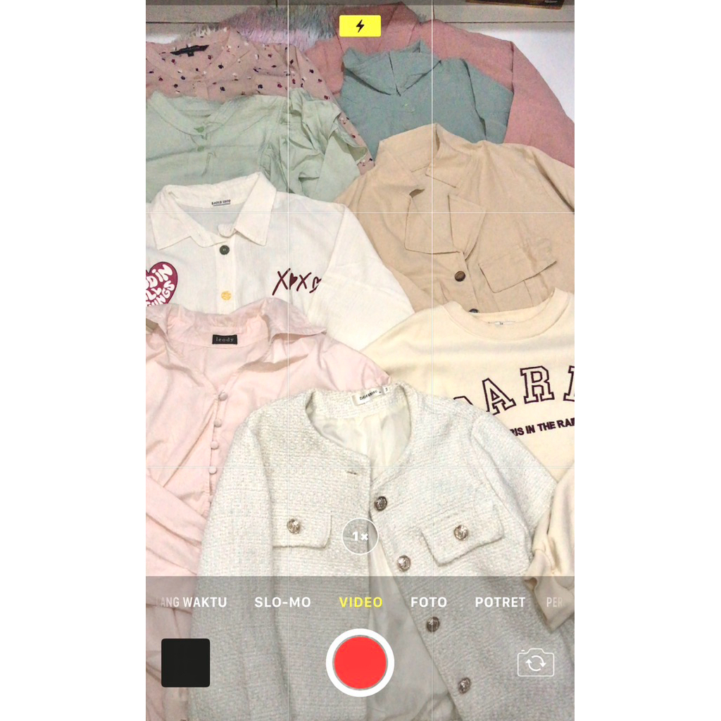 PRELOVED BLOUSE LEODY PINK