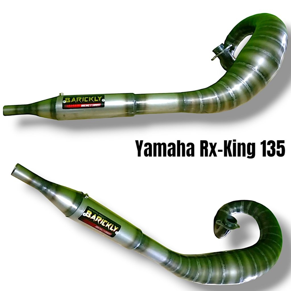 Knalpot Lobster Rx King RxKing 135 Udang Lobster Plat Original Barickly Racing Exhaust Knalpot Murah