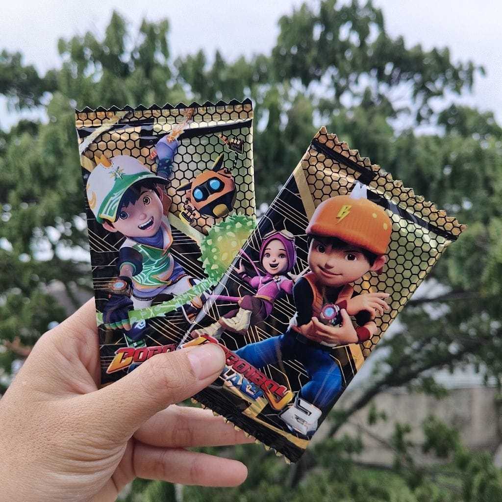 120 Pcs Mainan Kartu DG Boboiboy Hologram Trading Card