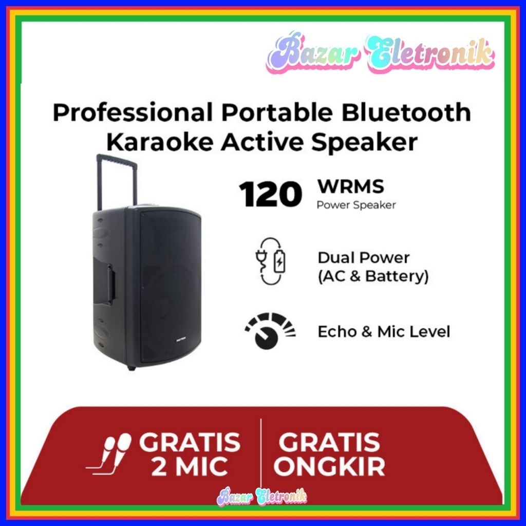 SPEAKER POLYTRON PAS PRO 15F3 / WIRELESS PORTABLE POLYTRON 15F3 / POLYTRON PAS PRO 15F3