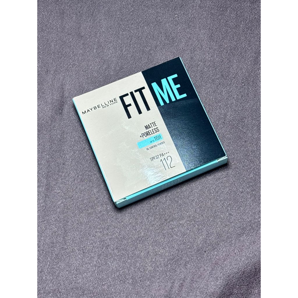 NEW - MAYBELLlNE powerstay superstay powder foundation shade 112 kuning langsat cerah