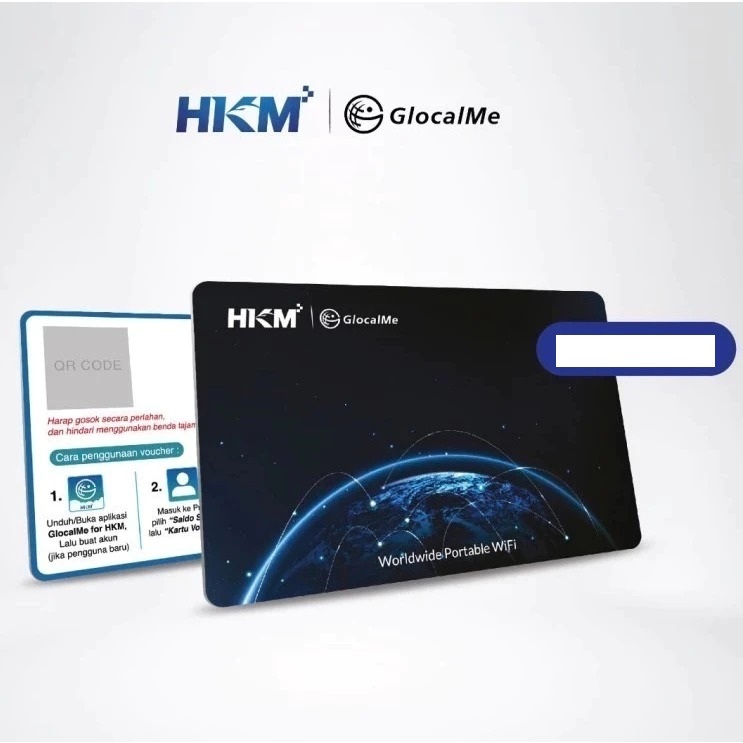 Balance Topup HKM Glocalme HKM G009