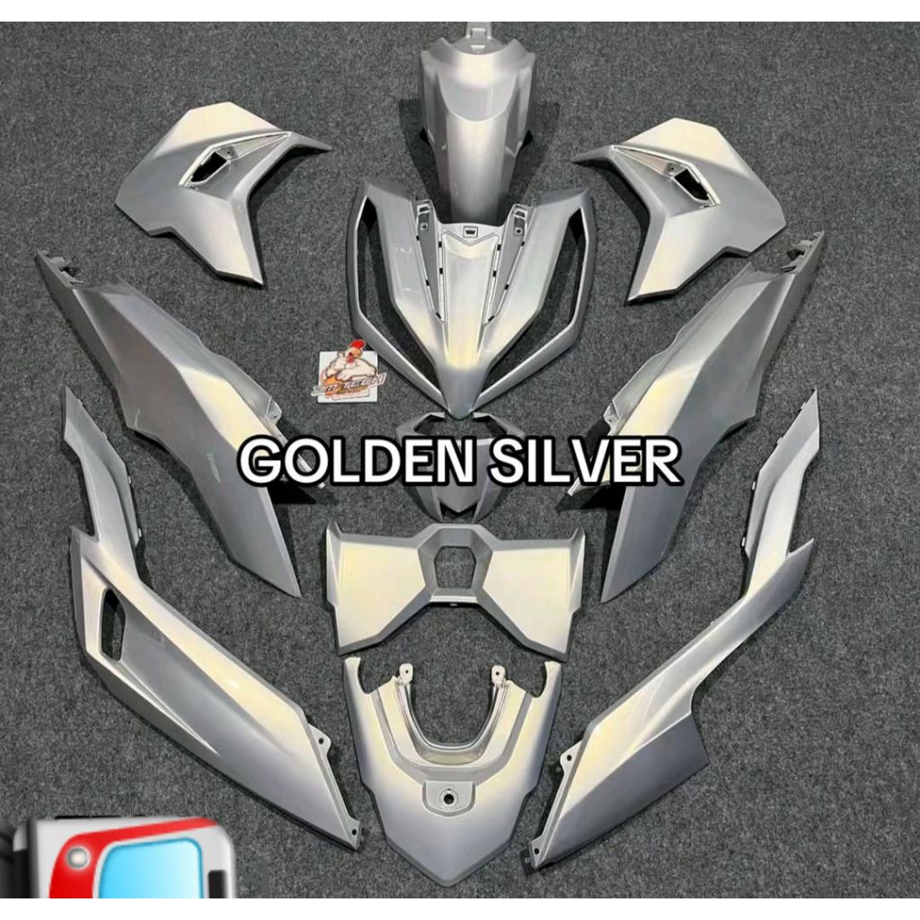 CAT PU SILVER DI LAPIS LEMBAYUNG GOLD PAKET | CAT MOTOR | CAT CUSTOM | CAT AUTOGLOW |