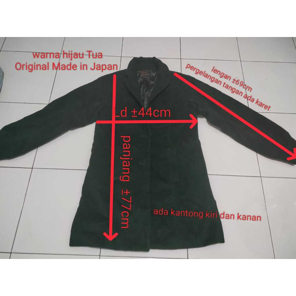 JAS COAT PRELOVED WANITA TEBAL FOR WINTER | AUTUMN | MANTEL MUSIM DINGIN