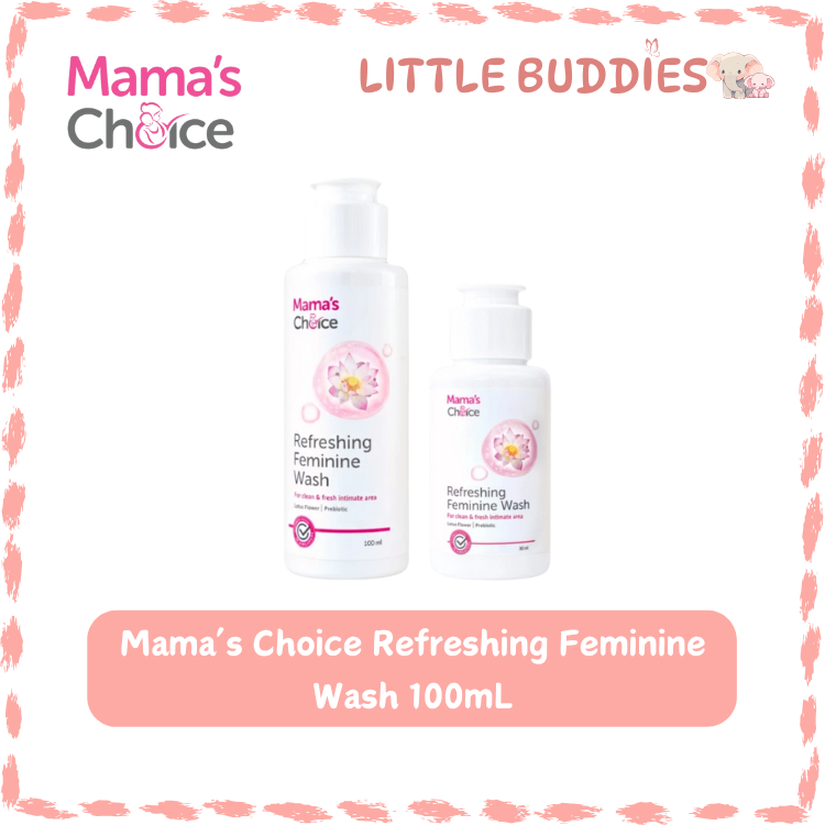 Refreshing Feminine Wash Mama's Choice 100ml - Pembersih Kewanitaan (Feminine Hygiene Intimate Wash 