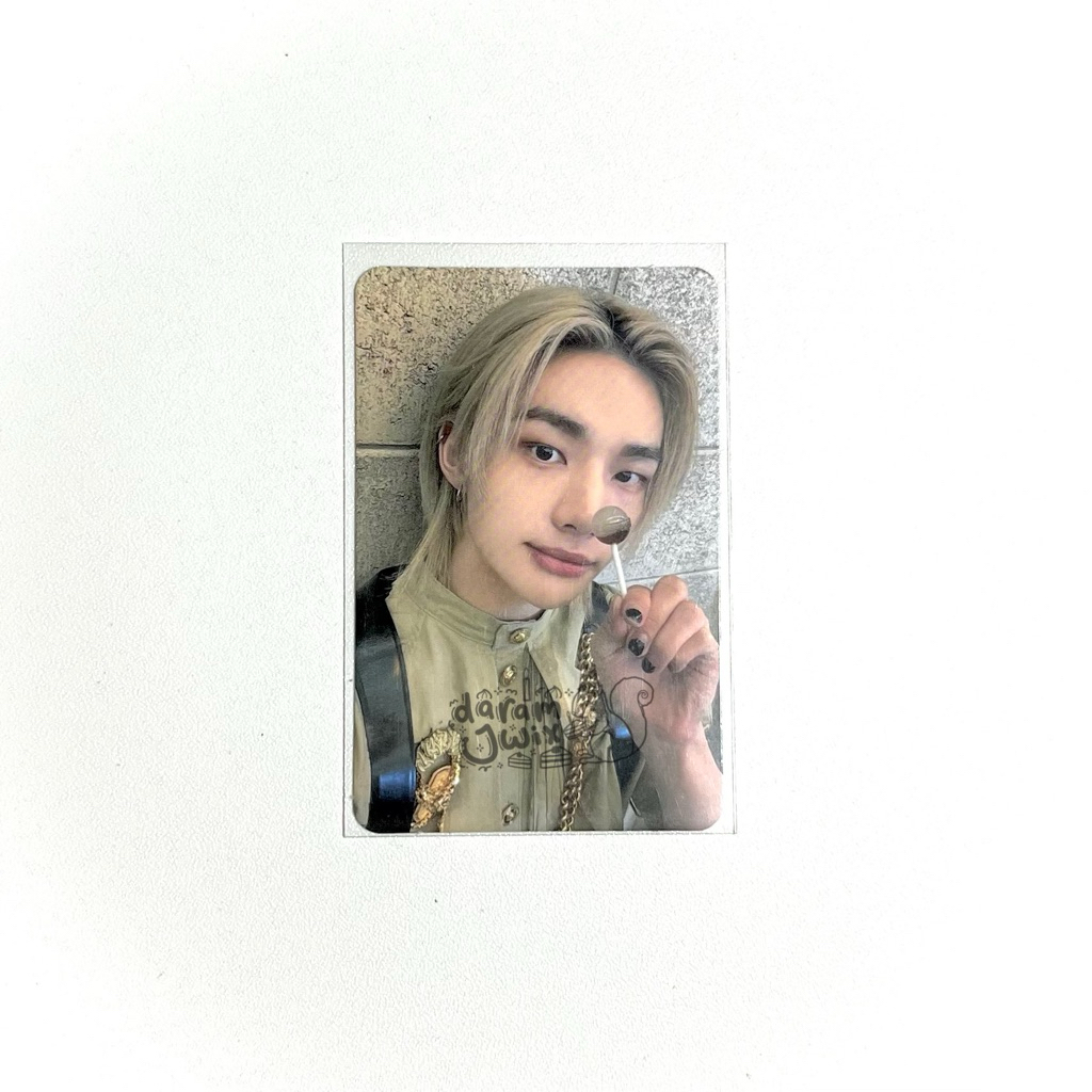stray kids skz hyunjin lucky draw ld rock star lalala soundwave swave pc photocard pob
