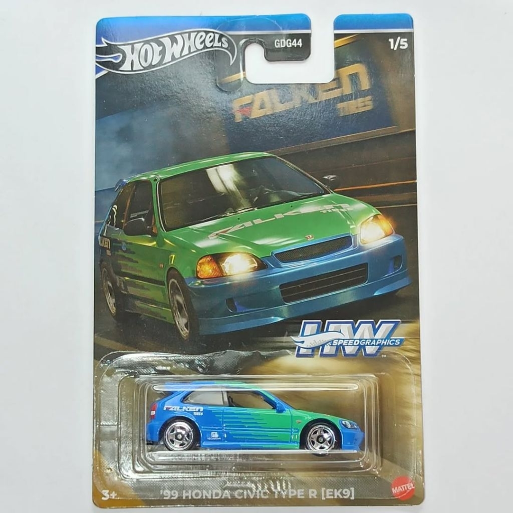 Hot Wheels - Honda Civic Type R Falken