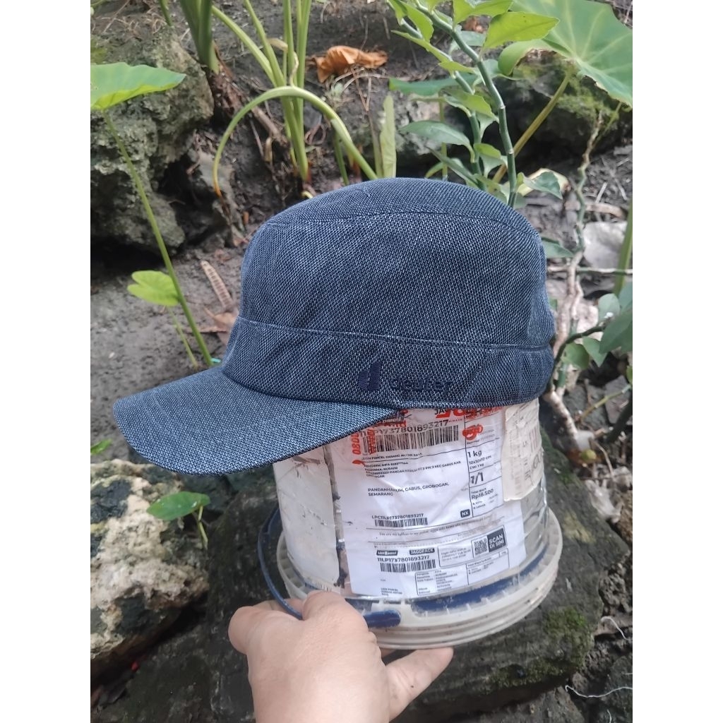 topi olahraga DEUTER topi running dewasa