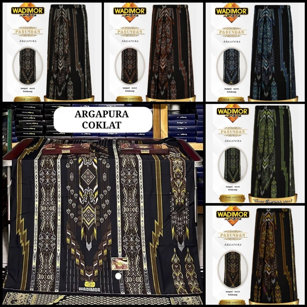 Sarung Ardan Family Black Series Motif BHS | Ardan Family By Ketjubung | Sarung Ketjubung