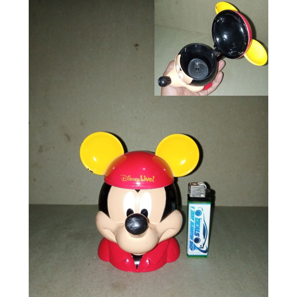 mug gelas original disneyland hongkong micky mouse