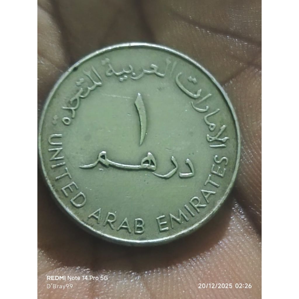 koin kuno arab 1 dirham