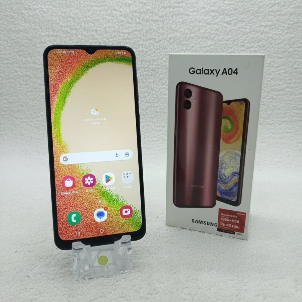 Samsung Galaxy A04 Ram 4/64Gb Samsung Galaxy A04 Second Termurah Ex Garansi Resmi SEIN Kualitas Terb