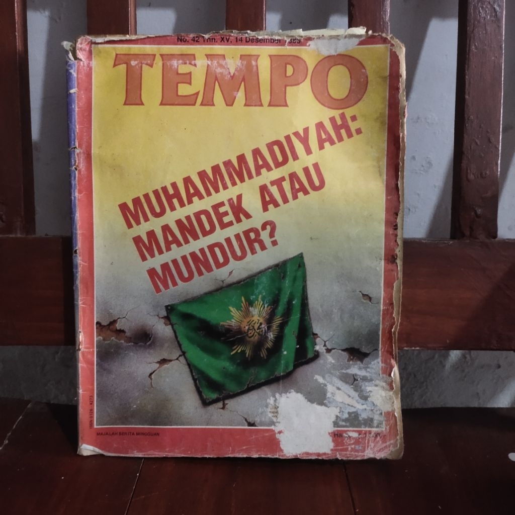 ORI  Majalah Tempo Muhammadiyah mandek atau mundur? - Tempo, 83 hal, tahun 1985, Tempo