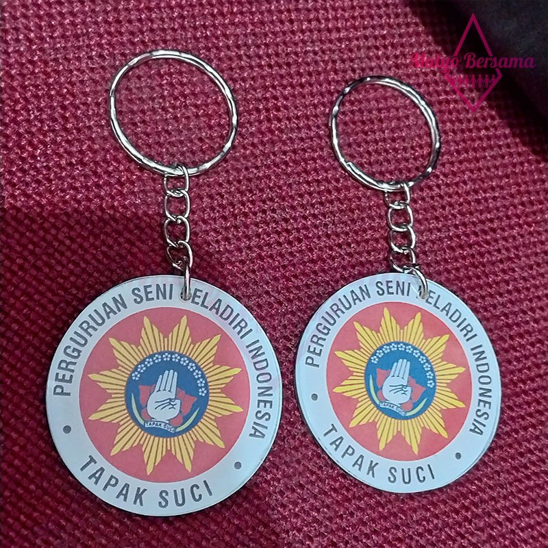 Ganci Logo Tapak Suci Keychain Akrilik Gantungan Kunci Tapak Suci - Mulyo Bersama