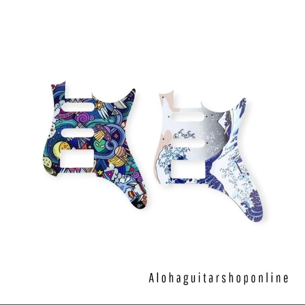 custom Pickguard Ibanez AZ custom Graphic art