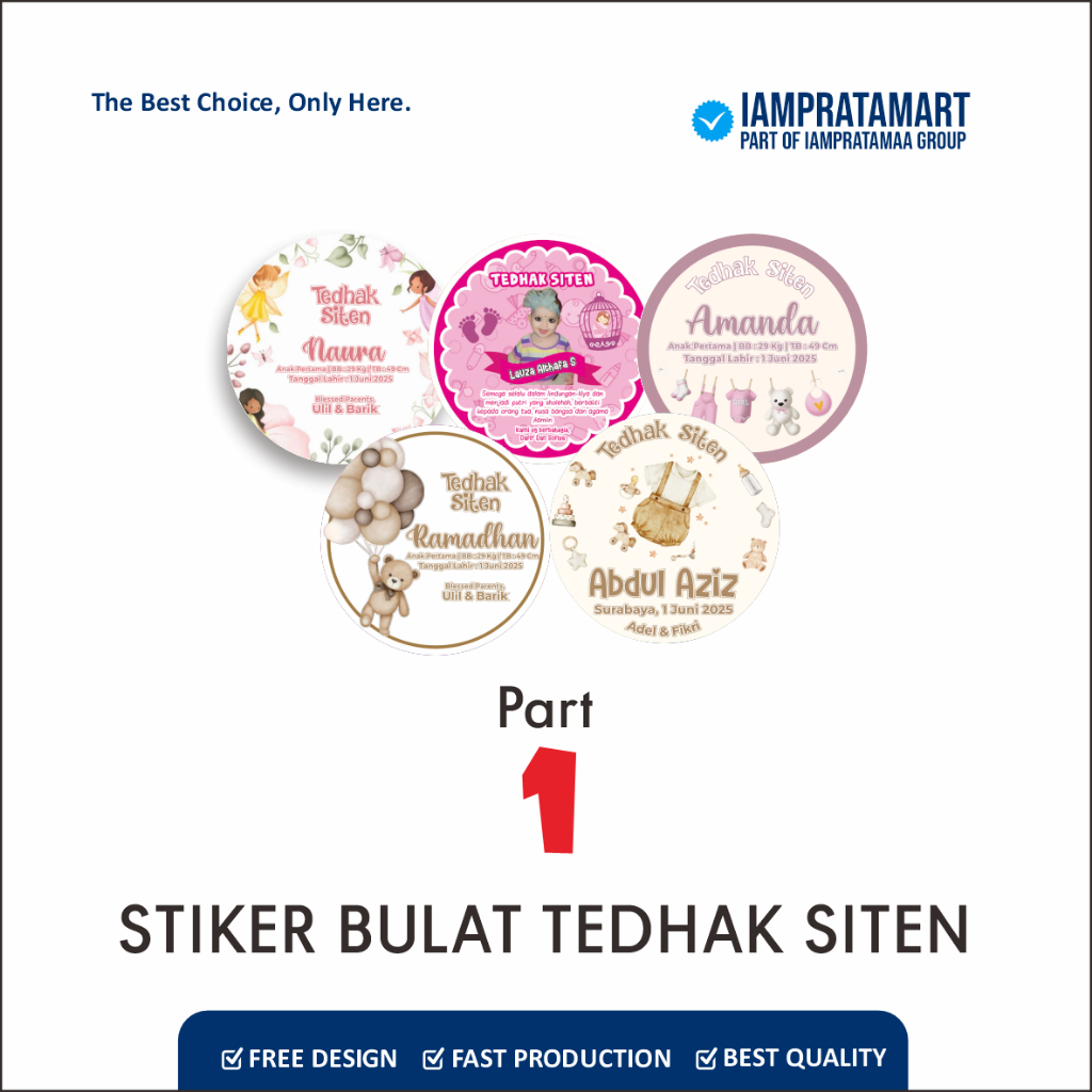 STIKER BULAT TEDHAK SITEN / TURUN TANAH
