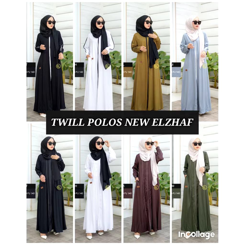 GAMIS TWILL ORI ELZAF MOTIF TERBARU