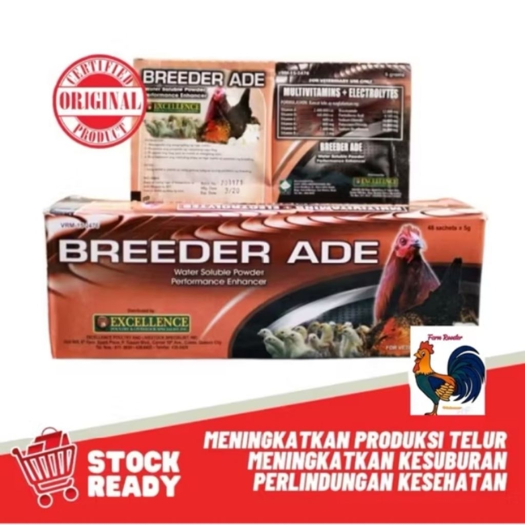 Breeder ade ( 1 sachet ) suplement obat ayam breeding