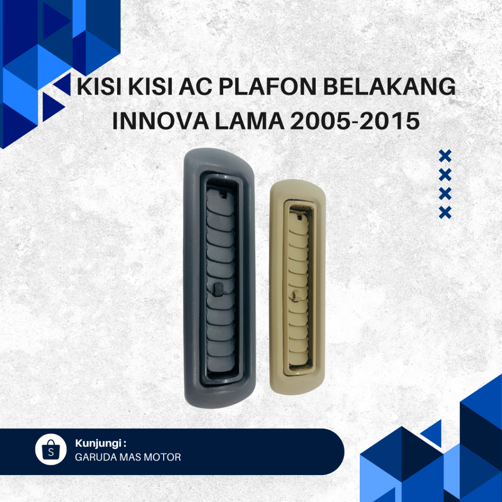 KISI KISI AC PLAFON BELAKANG INNOVA LAMA 2005 - 2015