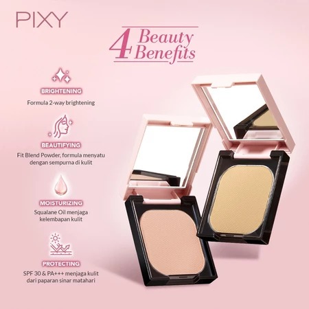 PIXY TWO WAY CAKE PERFECT LAST SPF 30/BEDAK PADAT