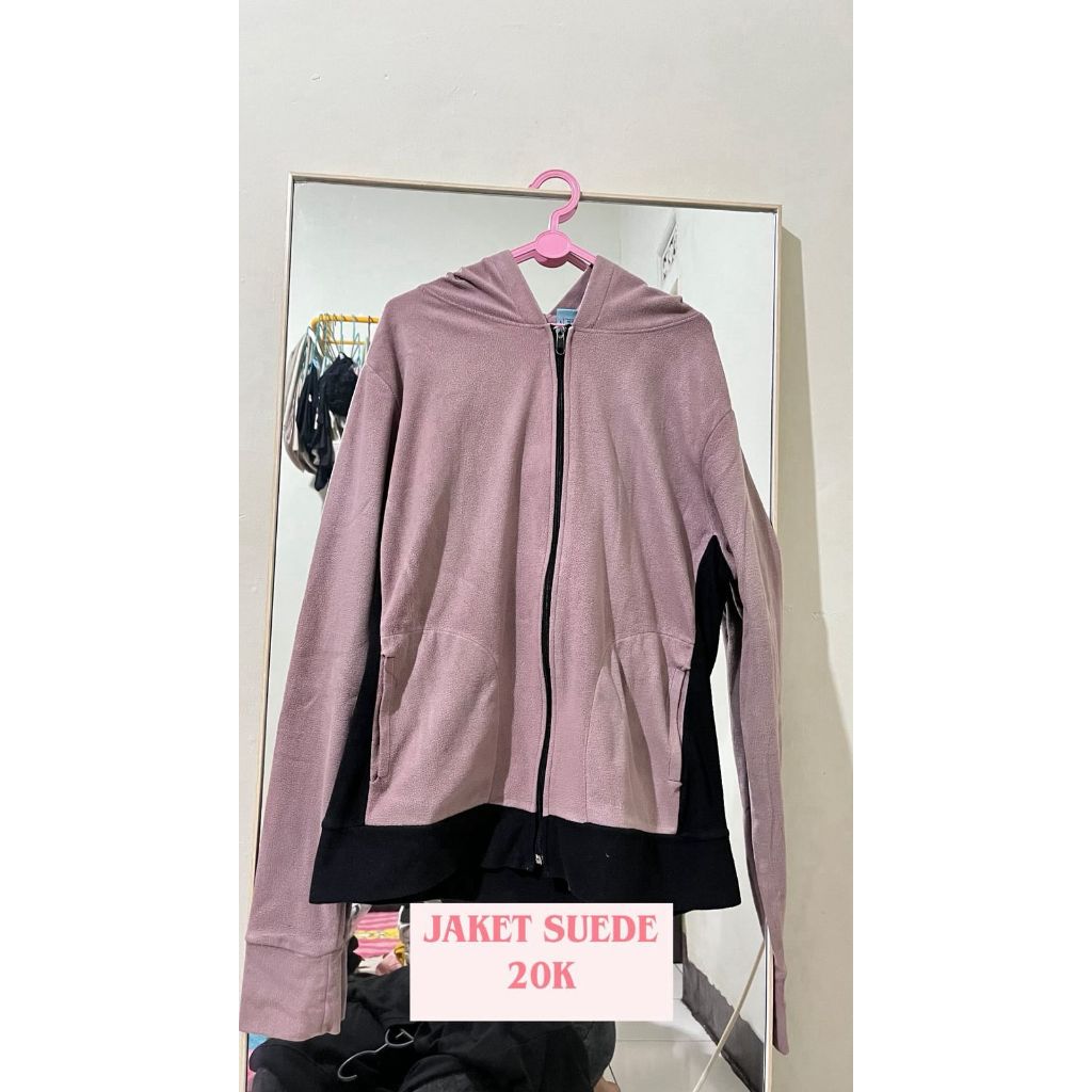 jaket suede