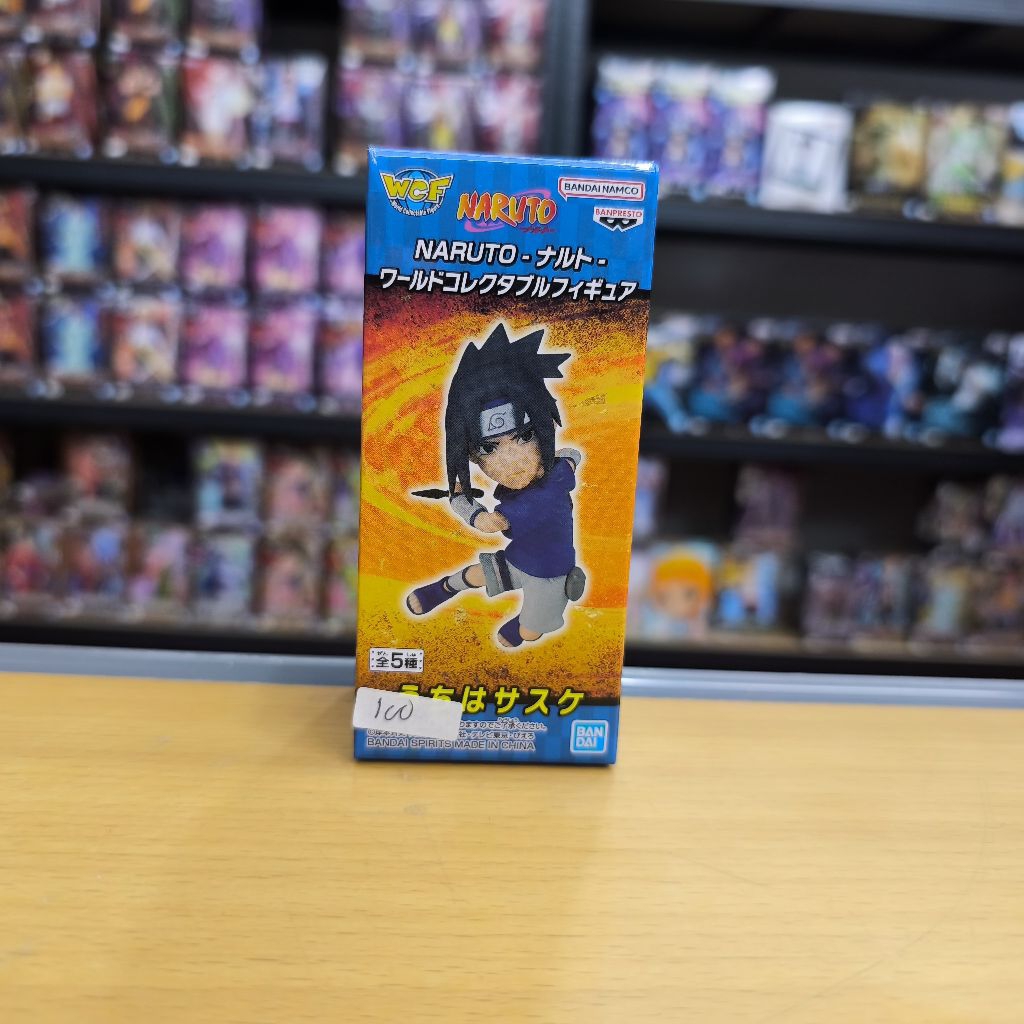 Figure Naruto WCF World Collection Figure Sasuke Uchiha B ORI MIB JAPVER