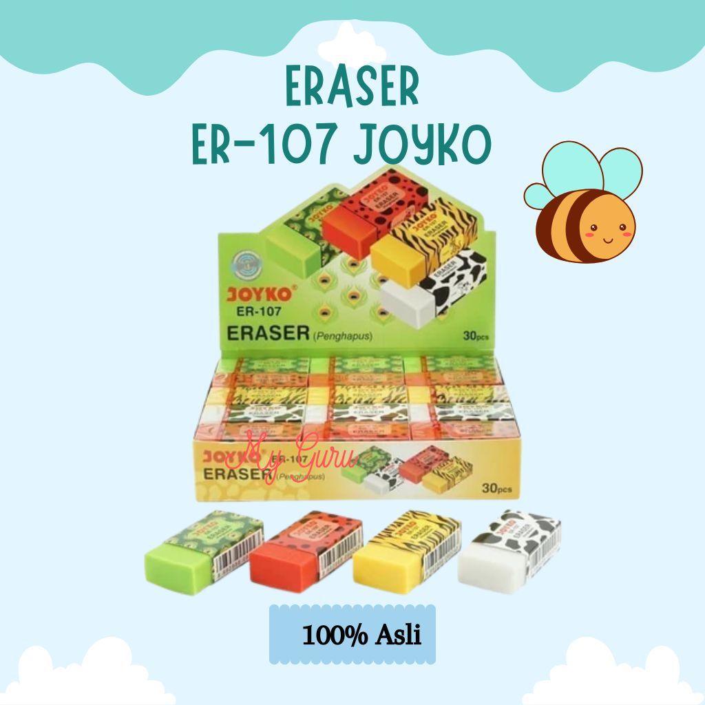 [PAK] PENGHAPUS PENSIL JOYKO / ERASER ER-107 ANIMAL JOYKO