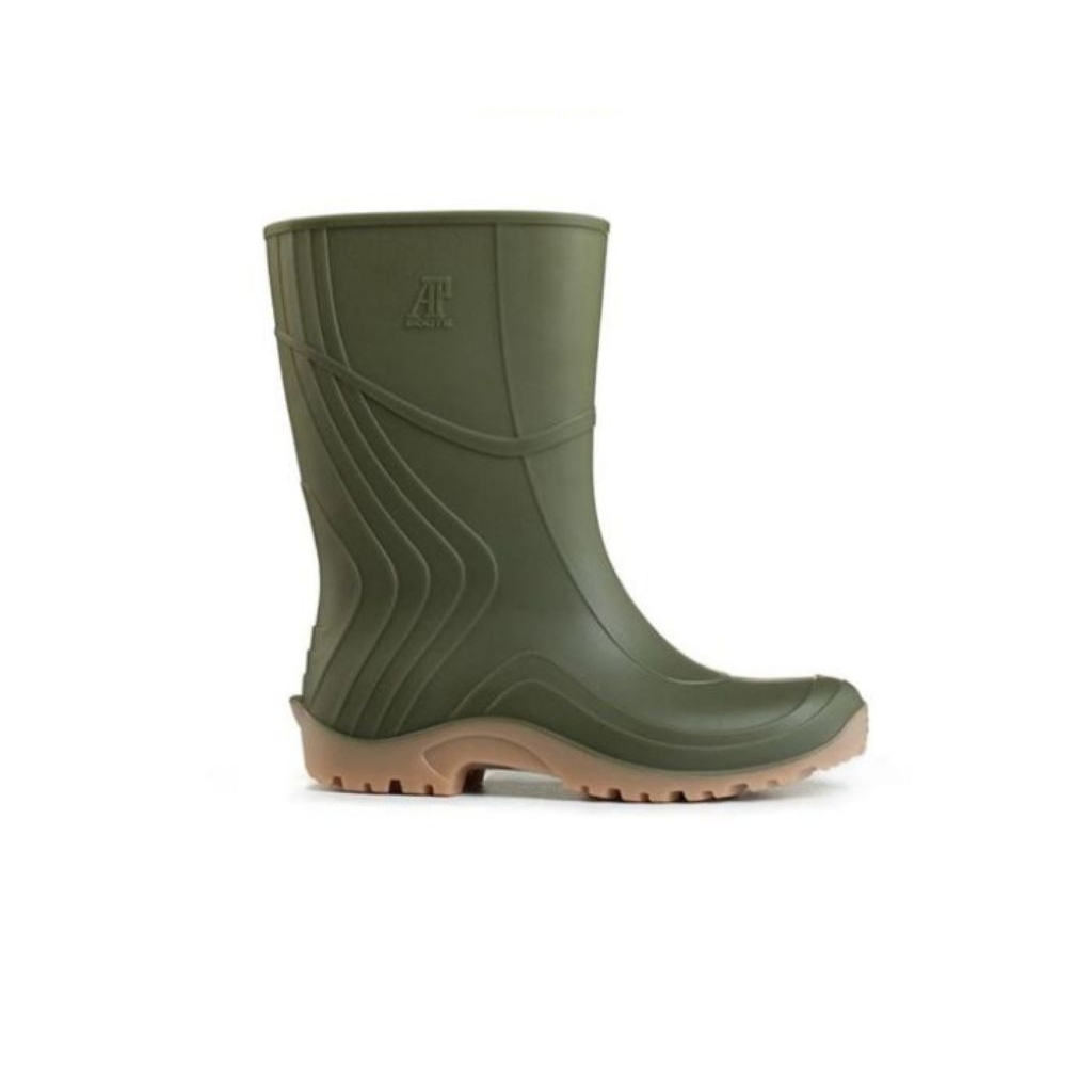 PROMO SEPATU AP BOOT 2007 PRIA WANITA KARET PENDEK SEPATU BOOTS BERKEBUN ANTI SELIP BAHAN PVC