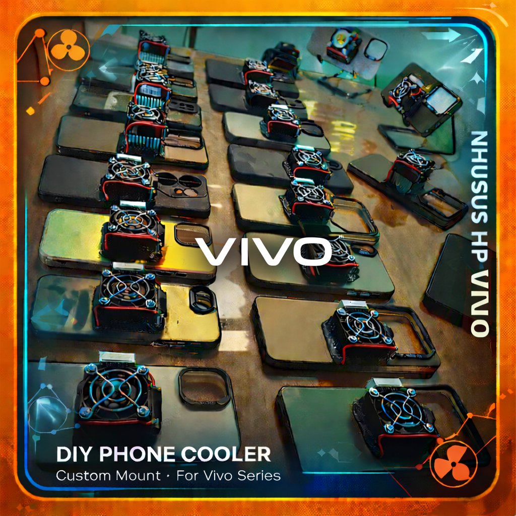 Cooler Radiator Pendingin HP Fan Cooler Case Peltier DIY Rakitan Vivo