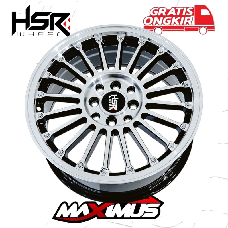 VElg Jari Racing Ring17 Super Sale JJC HSR R17 Lebar75 Pcd 4X100 Agya Ayla Yaris Vios Brio Jazz Mobi