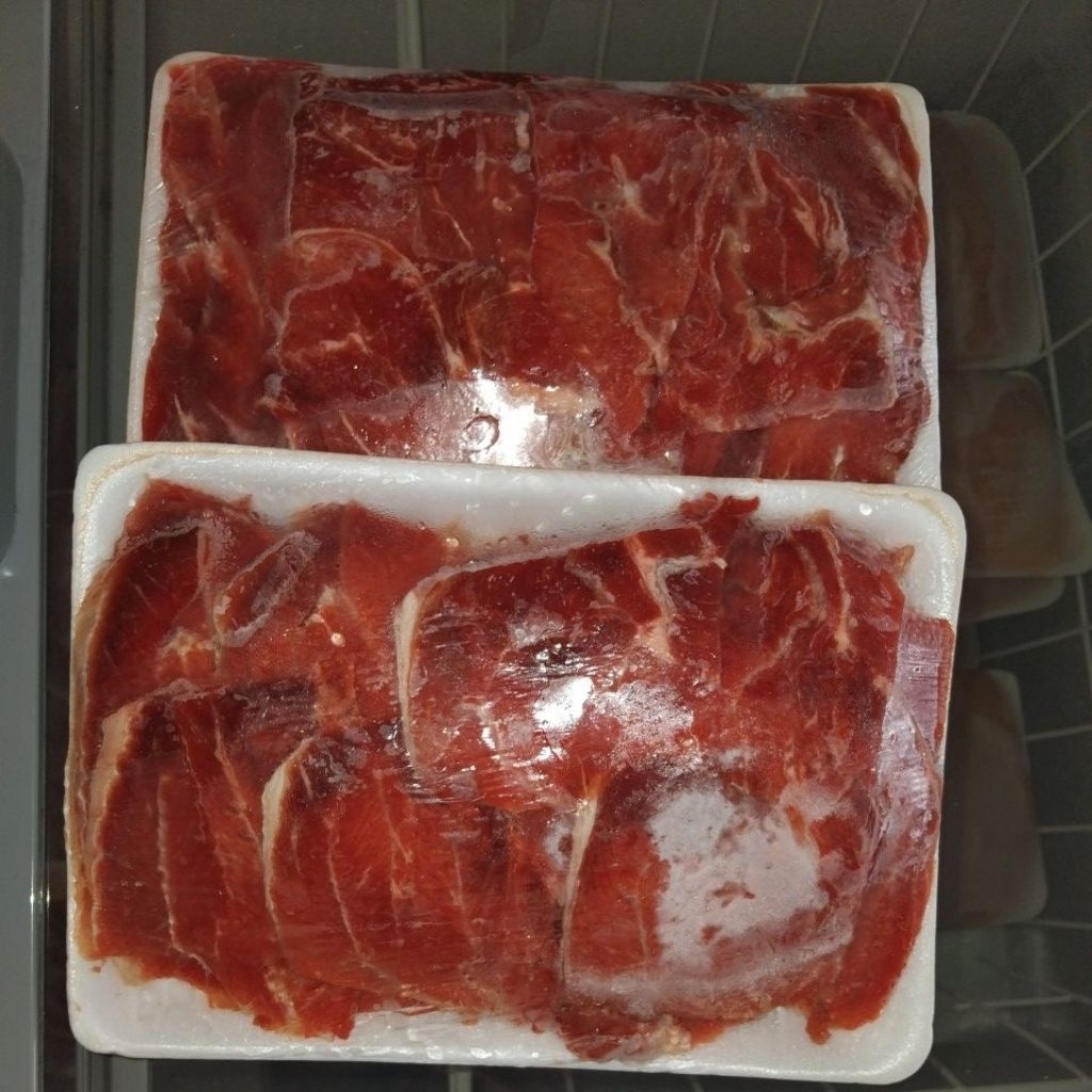 Beef slice low fat 500gr / slice beef Fat brisket 500gr / Chicken slice 500gr