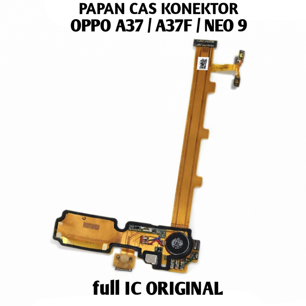 flaxibel cas oppo A37 / A37f / neo 9 original konektor pcb full ic charger board pengganti conektor 