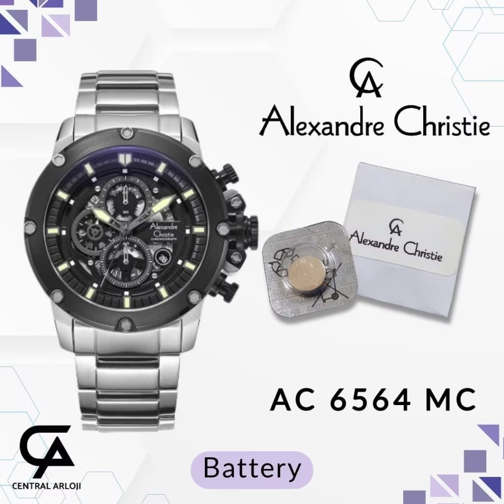 Baterai Alexandre Christie 6564 MC original