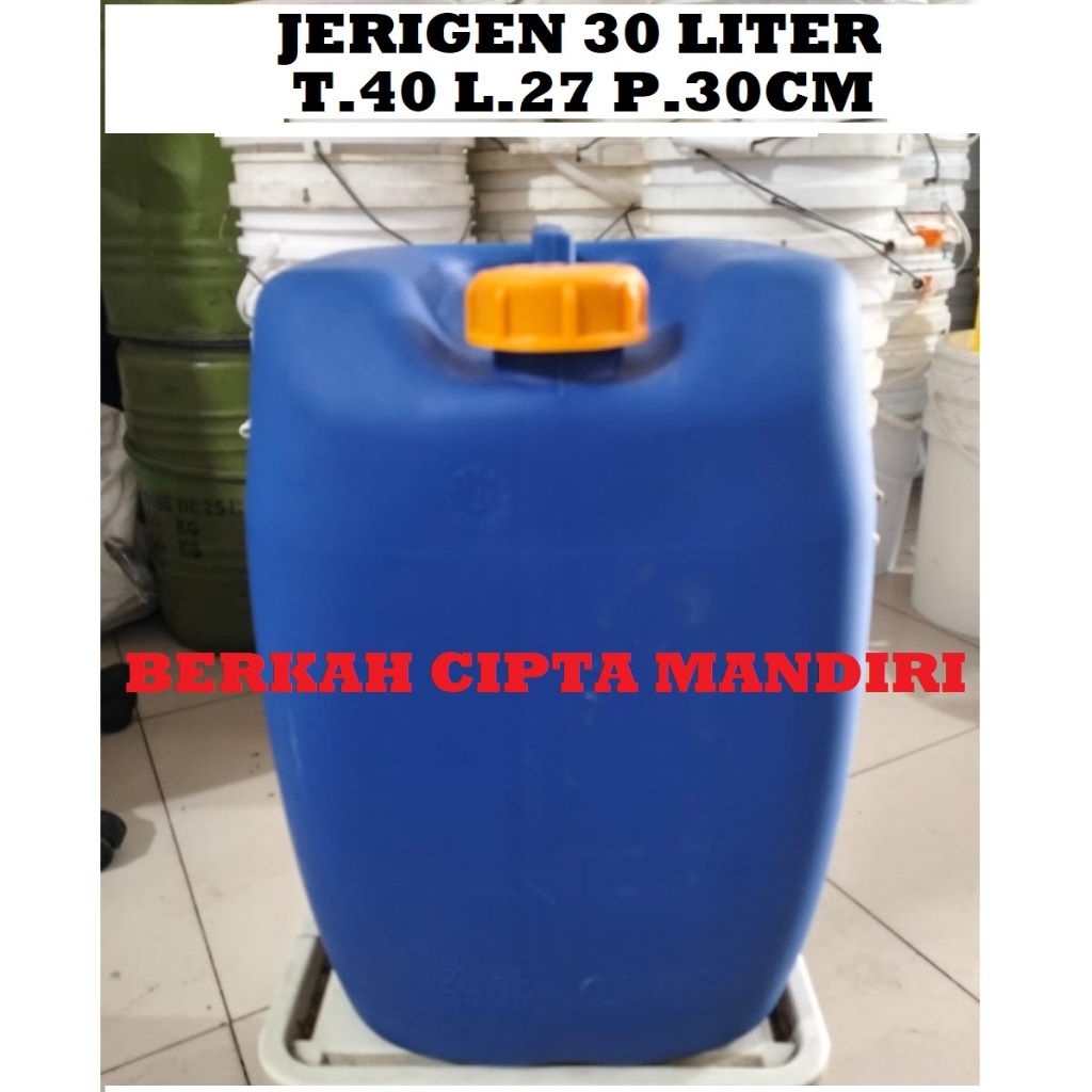 Jerigen 30 liter/ Derigen 30 liter bekas