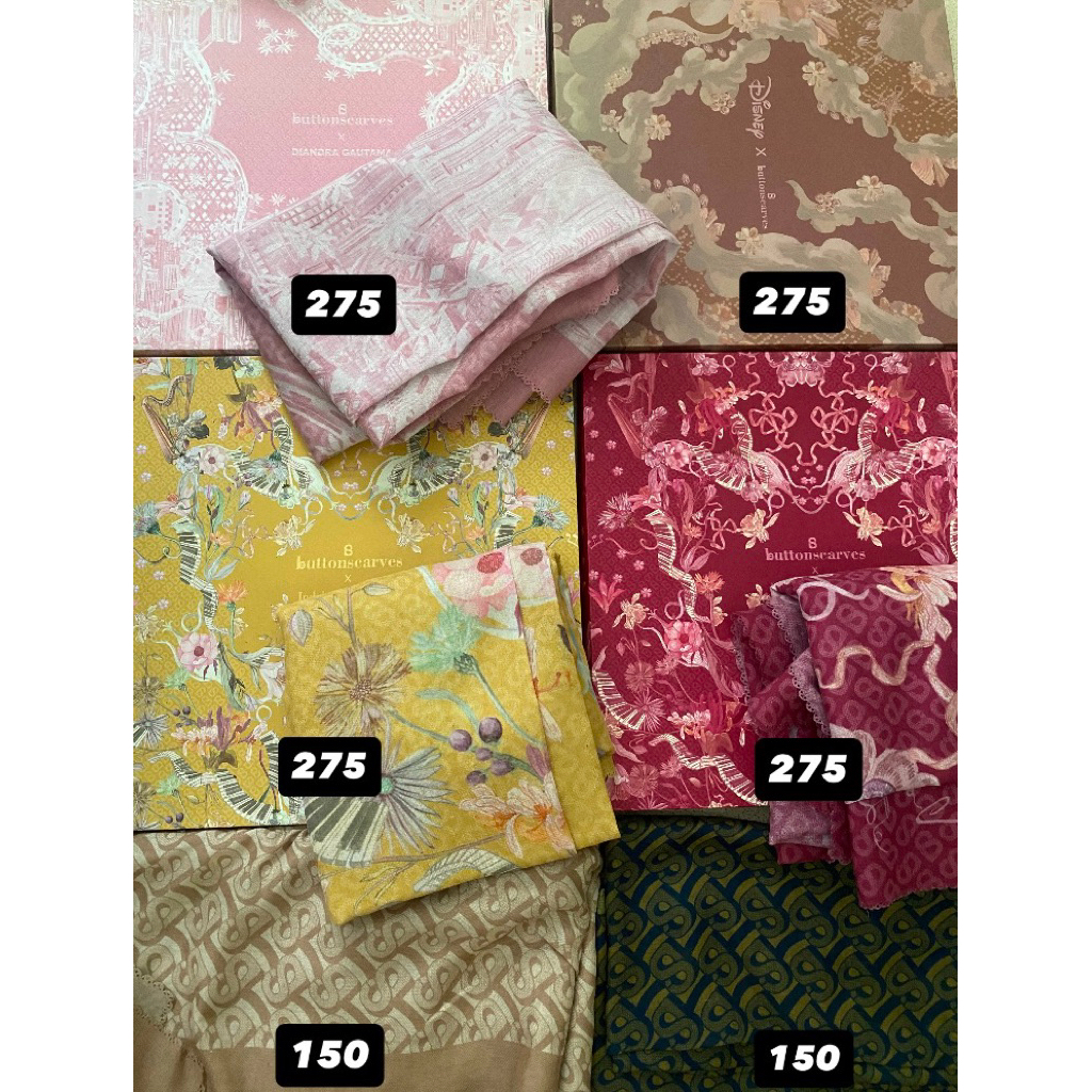 preloved buttonscarves hijab