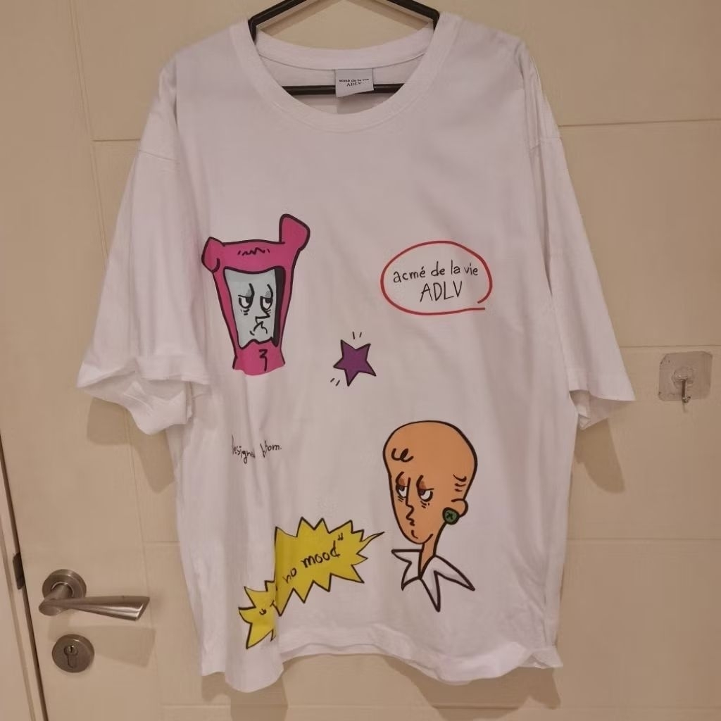 preloved original adlv size 1 unisex woman man acme de lavoe tshirt kaos